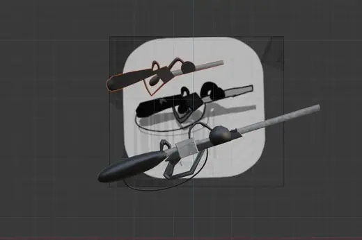 2D & 3D model work by Autheria's Community