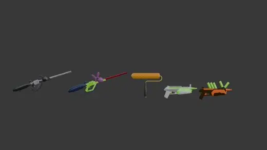 2D & 3D model work by Autheria's Community